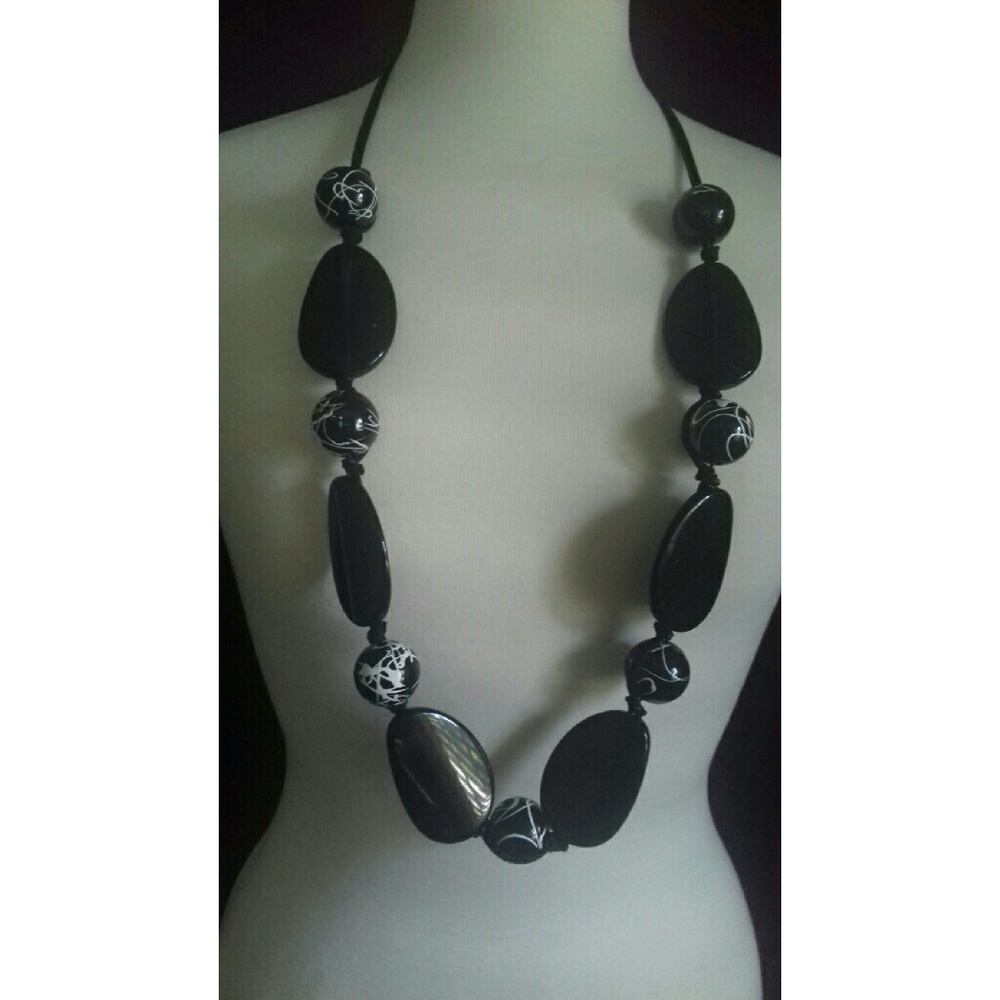 Chico's formal beaded necklace